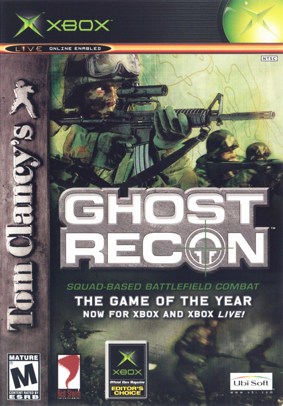 Ghost Recon box art for Xbox